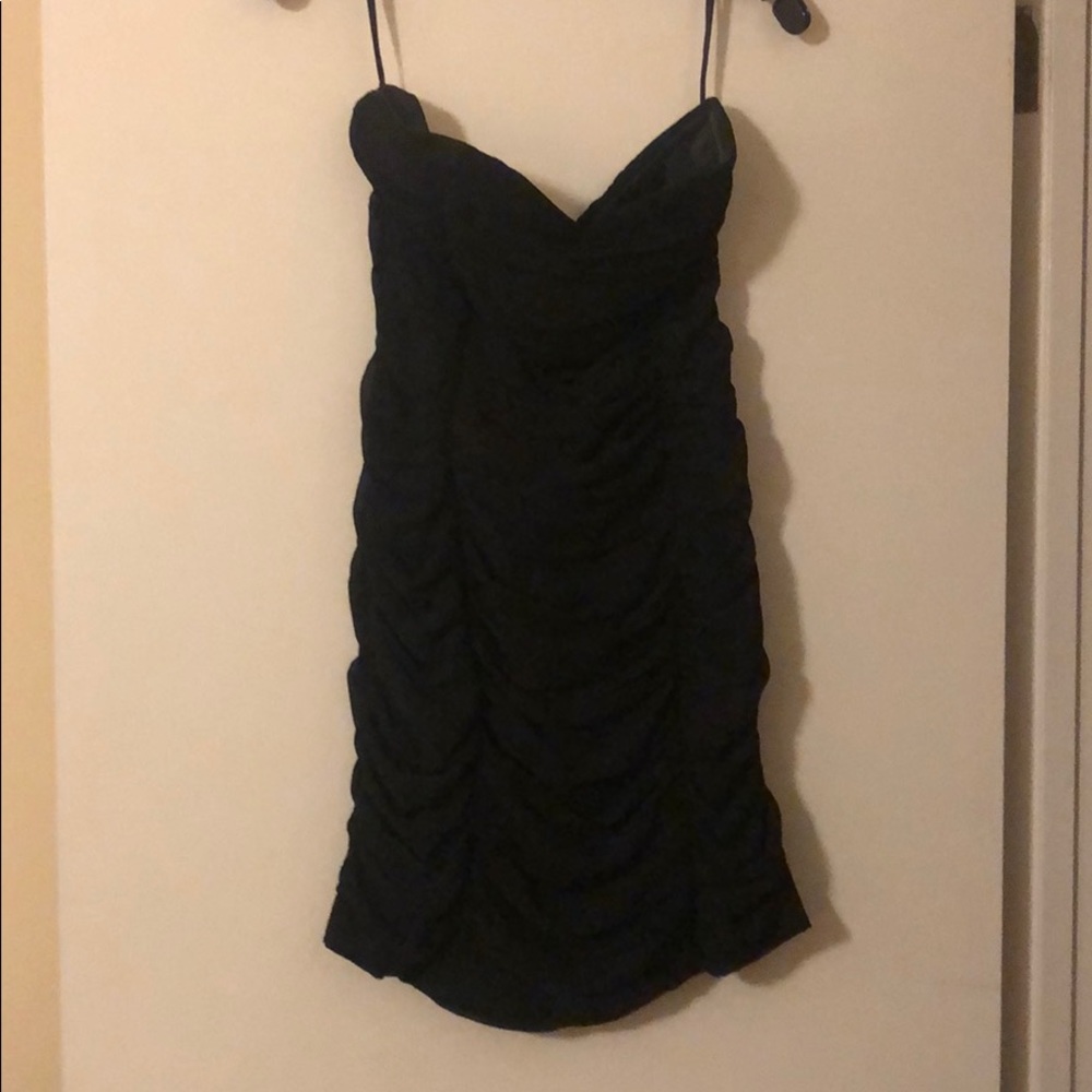Black Strapless Dress